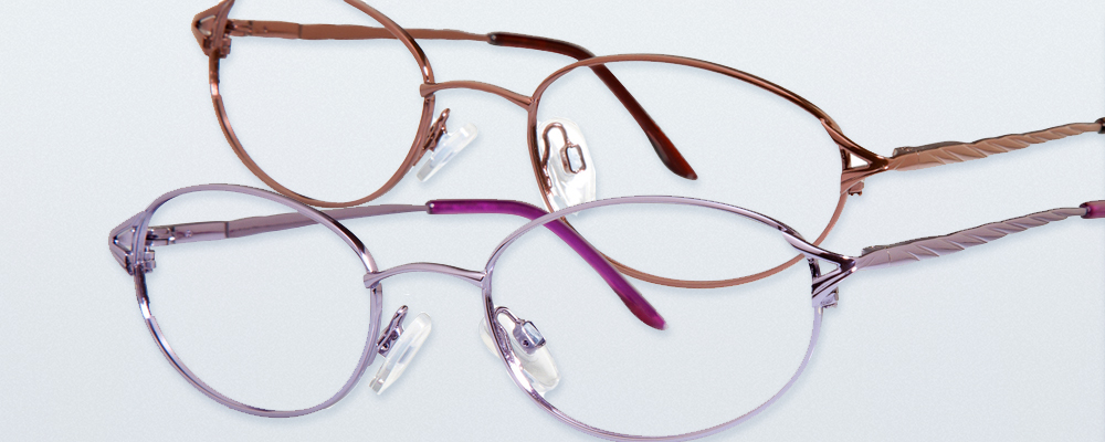 Two pairs of Modern Metals eyewear