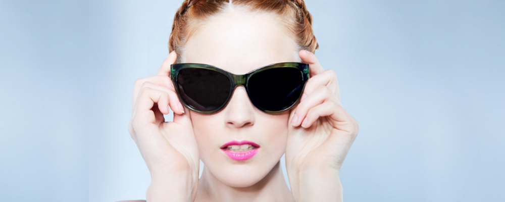 Woman wearing Sun Trends eyewear