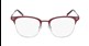 purple square metal eyeglass frames