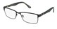 black rectangular eyeglass frames for men