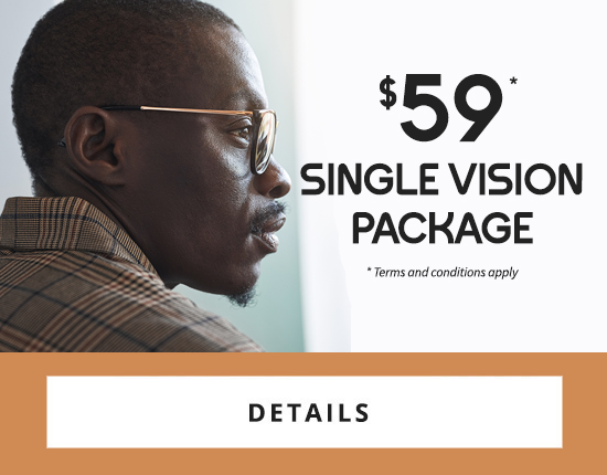 $59 Single Vision Package Discount (Eye Boutique)