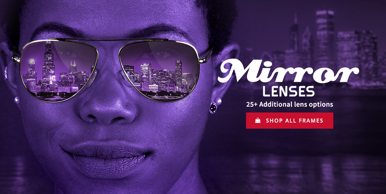 Mirrored prescription sunglasses for sale Chicago