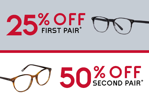 50 off eyeglasses