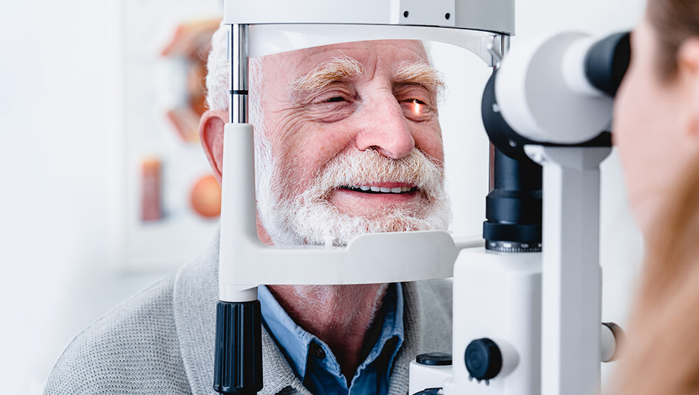 Senior eye exams